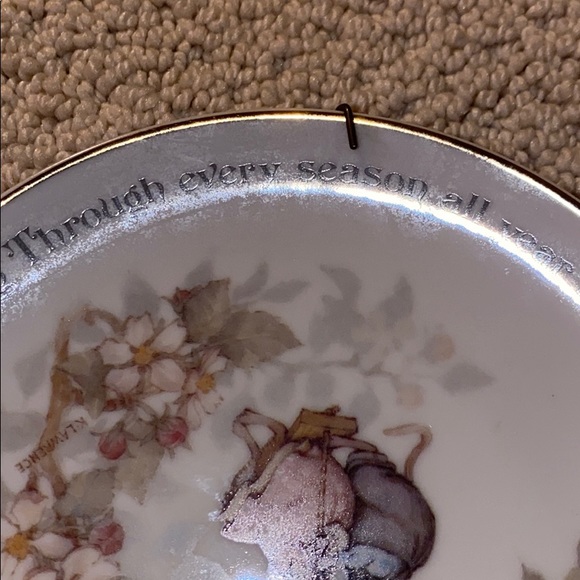 Vintage Lasting Memories Decorative Plate Mice - Picture 10 of 12